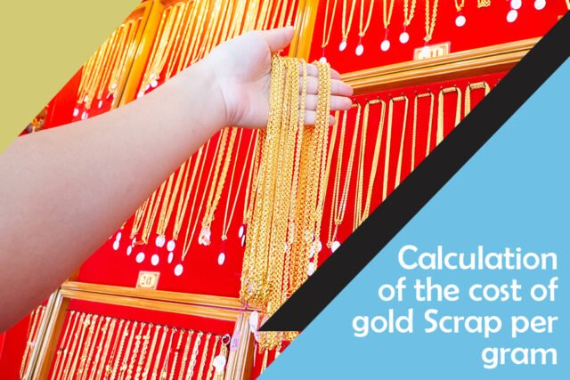 Calculation-of-the-cost-of-gold-Scrap-per-gram